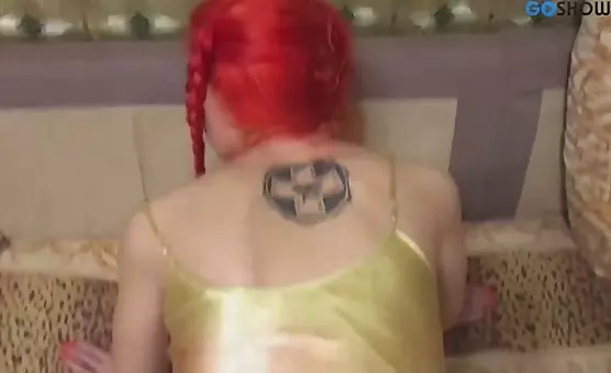 Redheaded Girl Takes Control In Dirty Session With Man